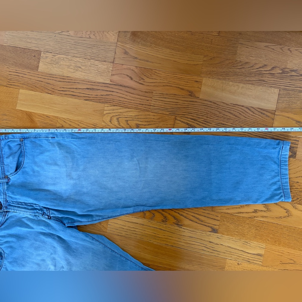 Men's Marco Pescarolo Lightweight Blue Relaxed Jeans W36 - Picture 7 of 14
